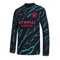 Pánský Fotbalový dres Manchester City Jeremy Doku #11 2023-24 Třetí Dlouhý Rukáv